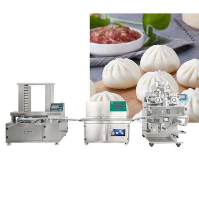 Automated Steamed Bun Production Line Baozi Making Machine CE ISO9001