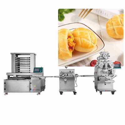 PLC 4.5Kw Double Color Cookie Machine Industrial Cookie Maker