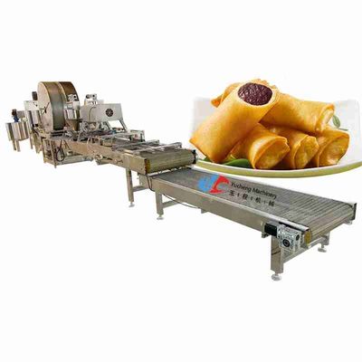 40pcs Spring Roll Machine 45 KW Automatic Lumpia Roller Multifunctional