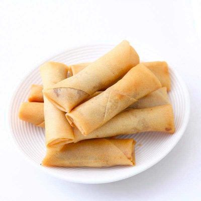 220V 50Hz Automatic Spring Roll Machine OEM Lumpia Rolling Machine