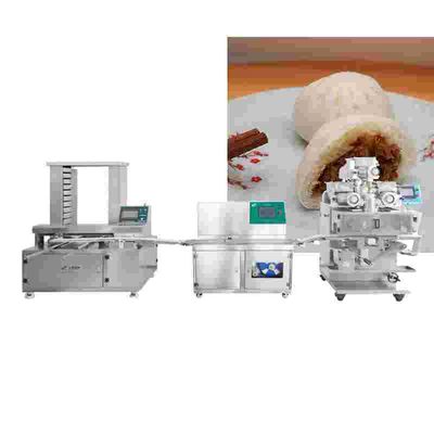 PLC Control Baozi Making Machine Steamed Stuffed Bun Making Machine